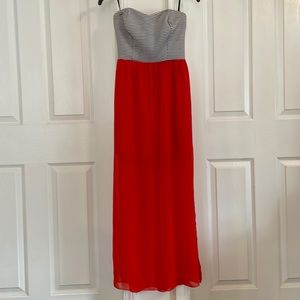 Sweet Storm Strapless Dress